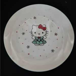 Sanrio Hello Kitty Christmas Plate new